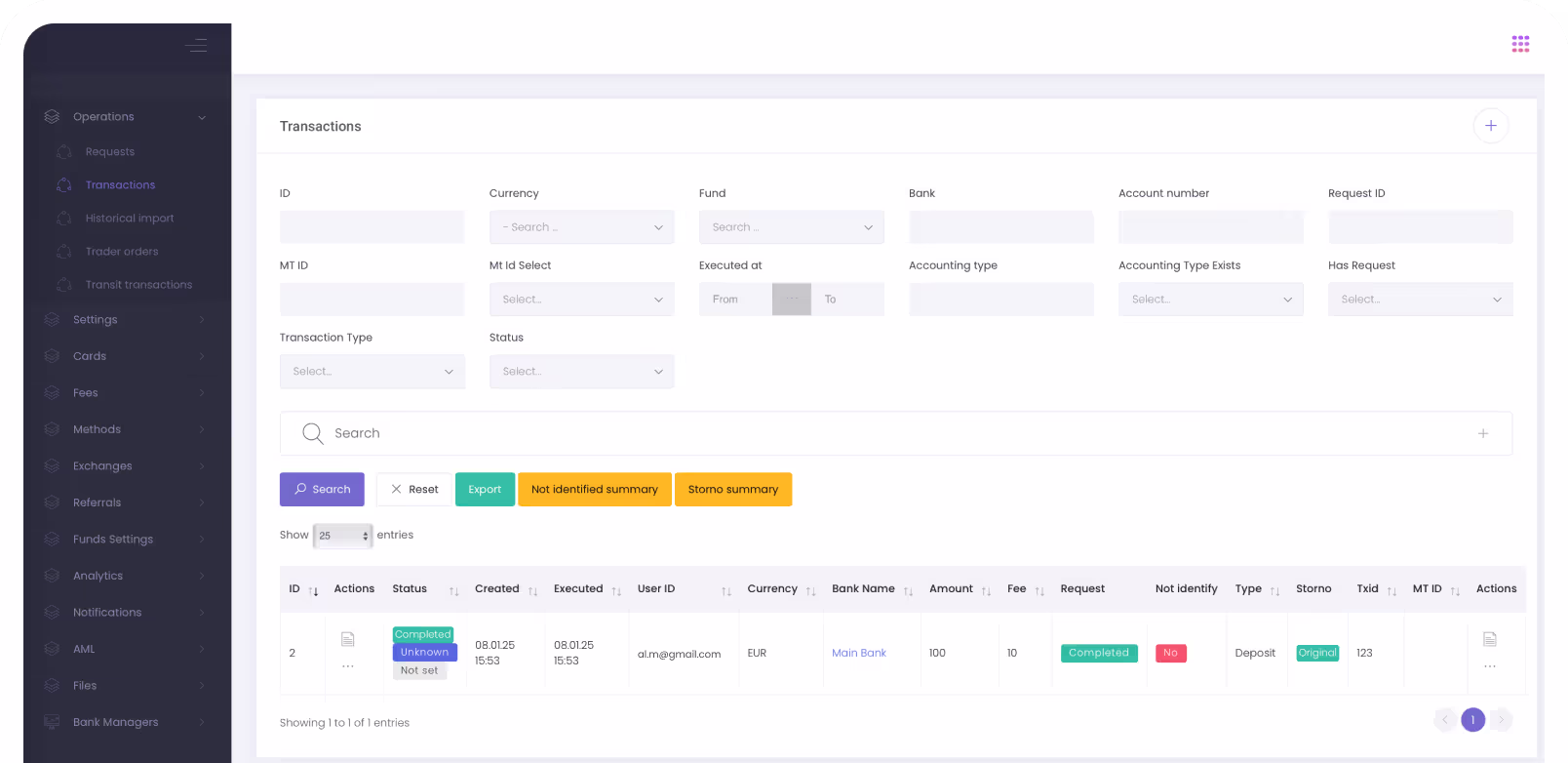 Payment processing platform